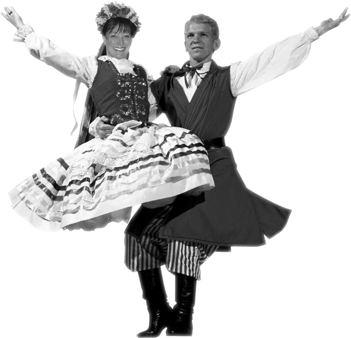 BYU Folk Dance performers